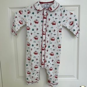 Pre-loved Petite Plume Winter Scene/Gondola Print Suit - 18-24mos